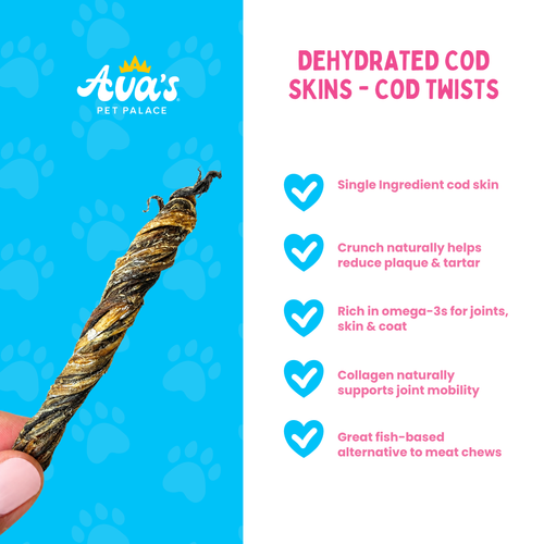 Dehydrated Cod Skin - Cod Twists - image 2