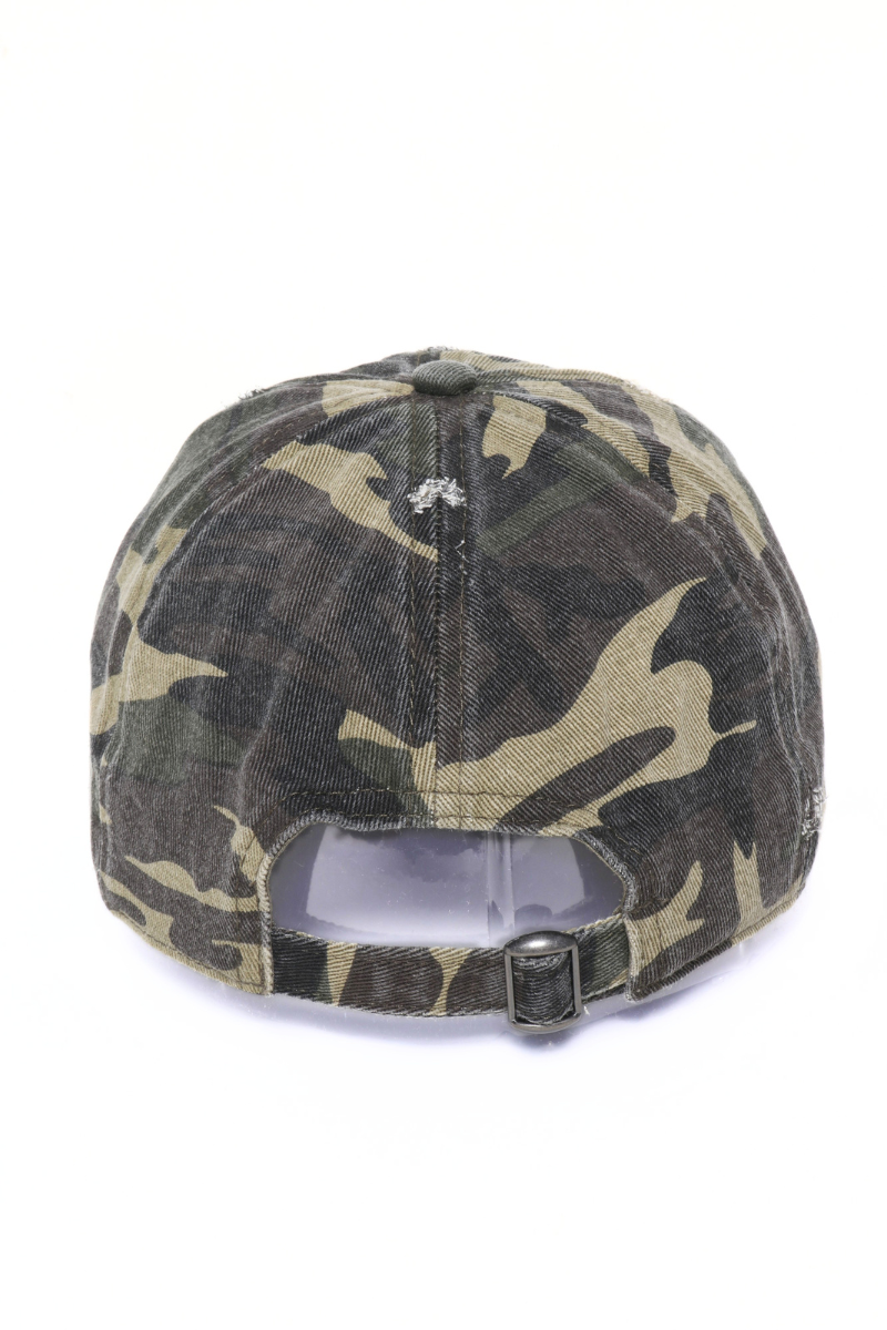 Dog Mom Camo Baseball Cap – Olive