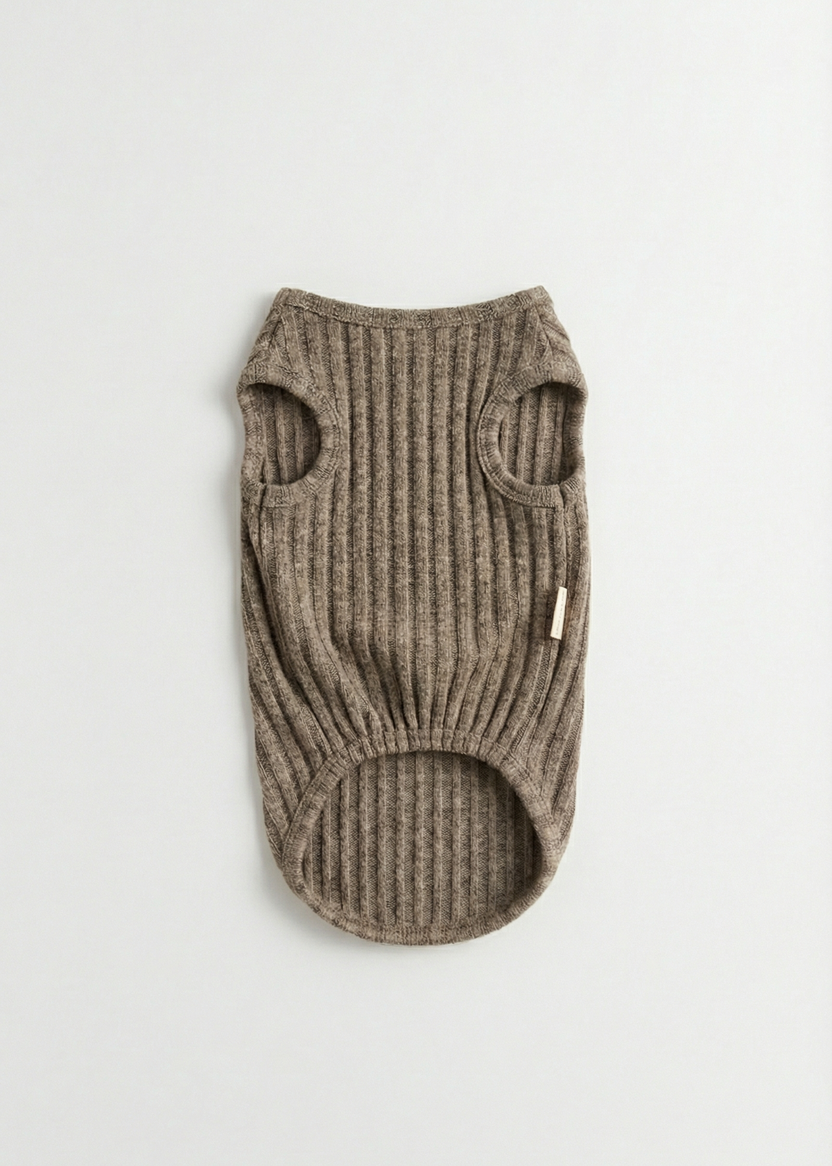 MMNB Elise fuzzy-knit tank for dogs