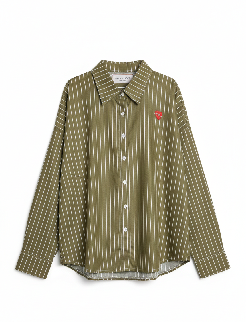 MMNB Todd olive shirt for women